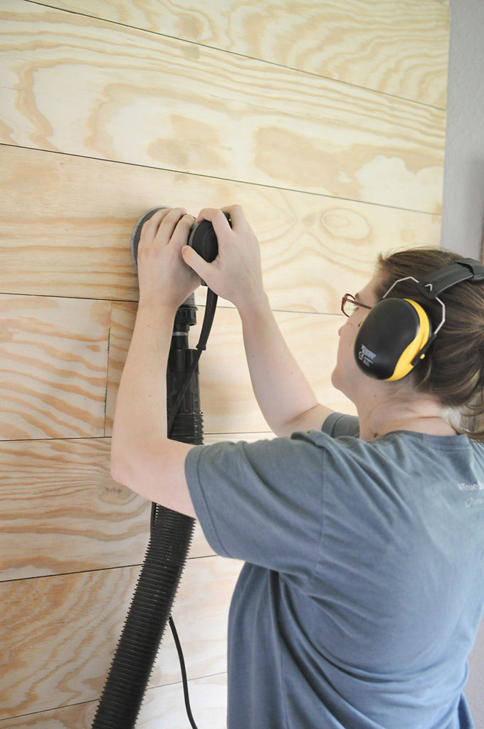 How to Make a Plank Wall - DIY Shiplap - Our Handcrafted Life