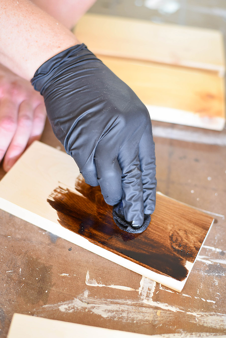 How to Sand, Prep, and Stain Wood Our Handcrafted Life