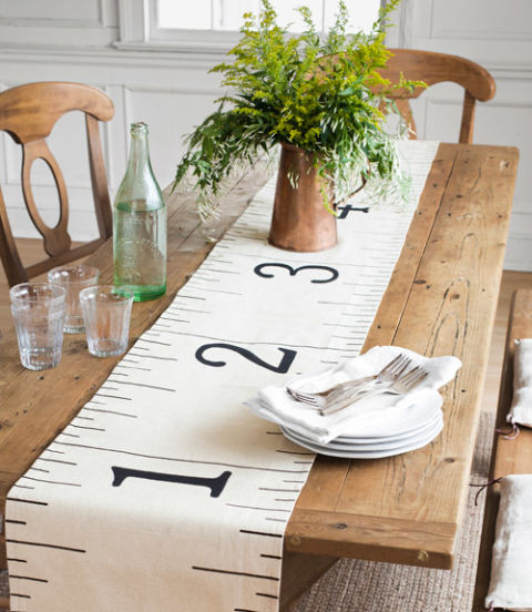 Ruler Table Runner - Country Living