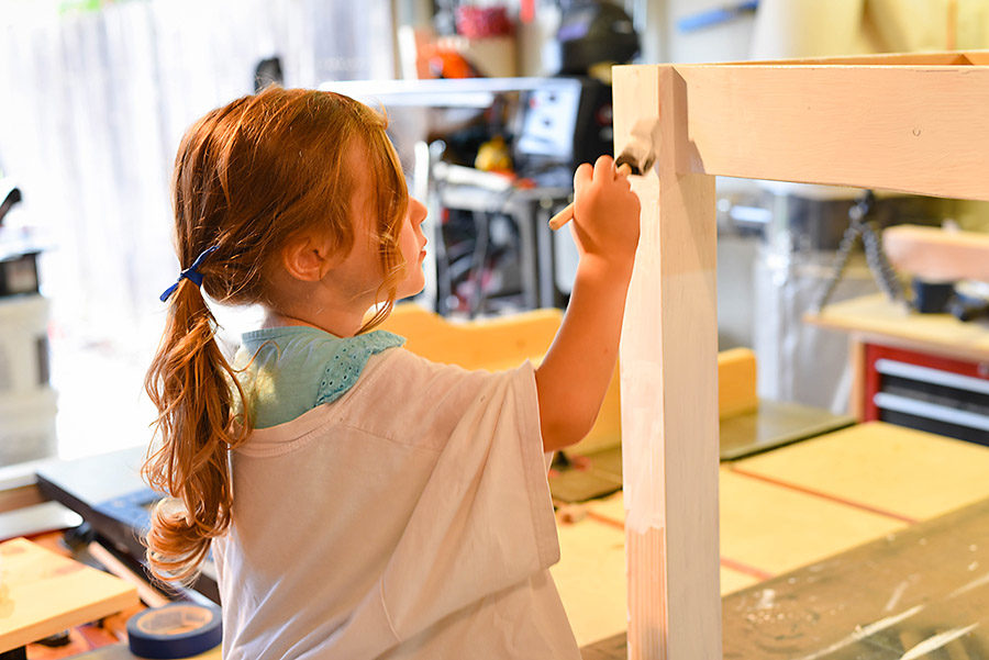 DIY Kid's Farmhouse Table - Our Handcrafted Life