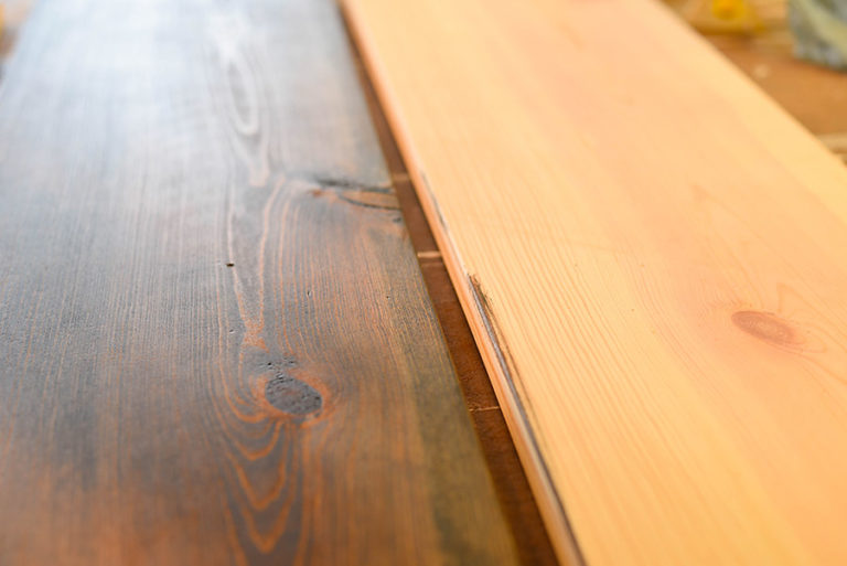 How to Make a DIY Farmhouse Kid's Table - Our Handcrafted Life