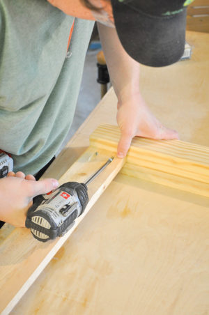 How to Make a DIY Farmhouse Kid's Table - Our Handcrafted Life