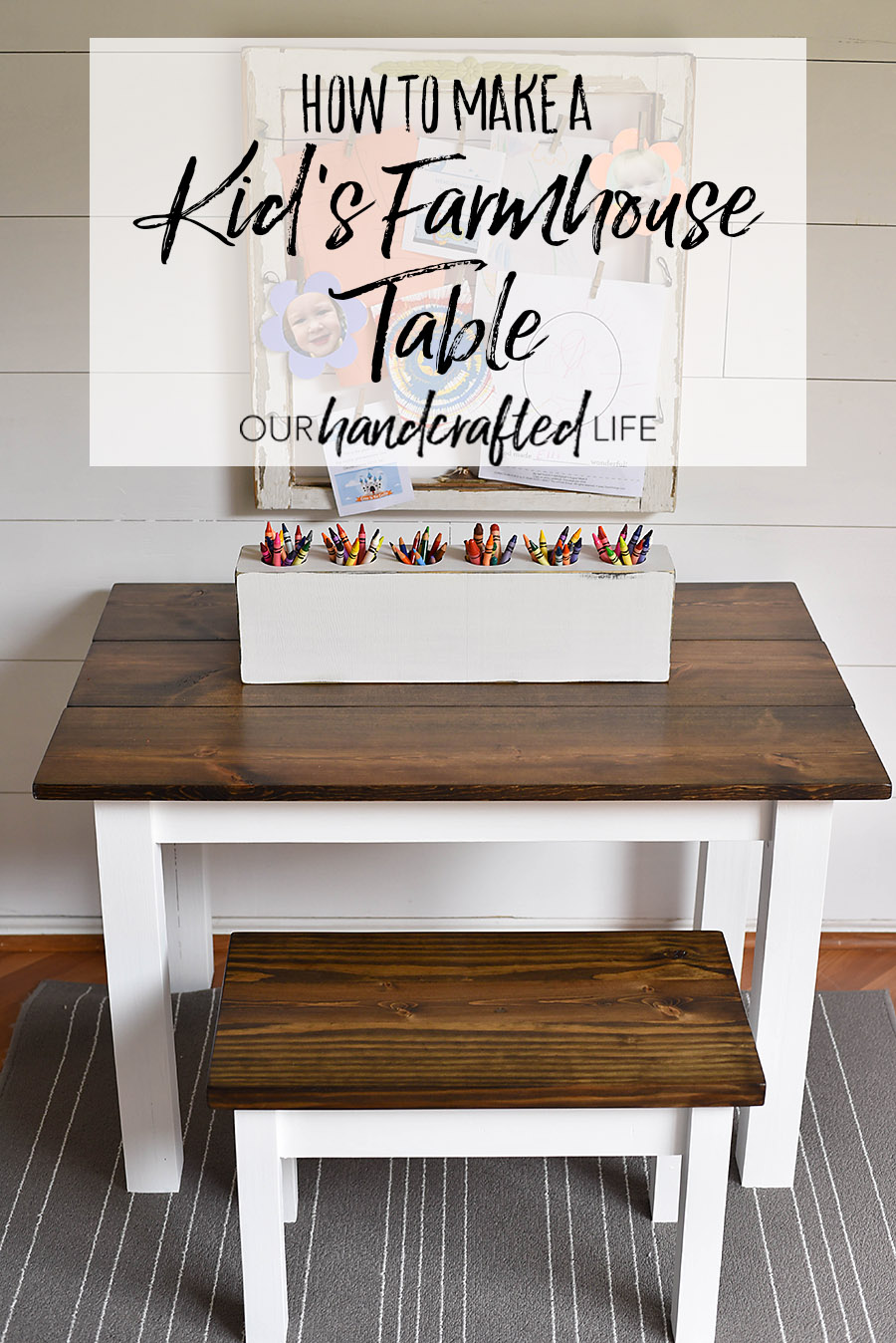 Kids on sale farmhouse table