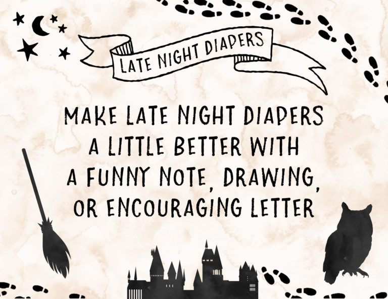 Harry Potter Baby Shower Ideas & Free Printables - Our Handcrafted Life