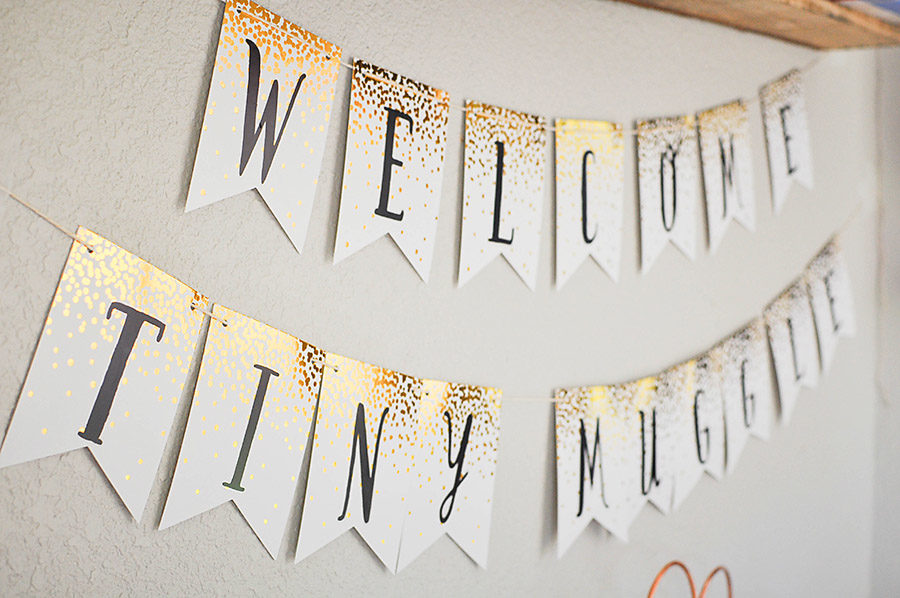 Harry Potter Baby Shower Ideas & Free Printables - Our Handcrafted Life