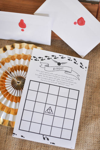 Harry Potter Baby Shower Ideas &amp; Free Printables - Our Handcrafted Life
