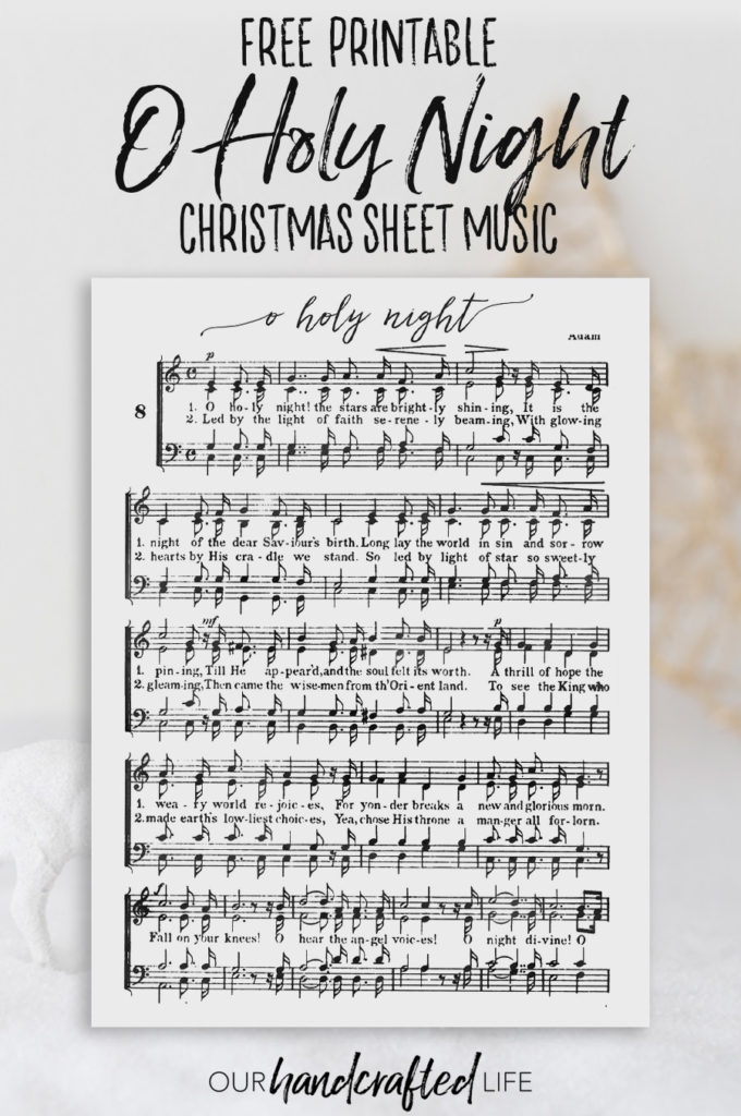 Free Printable Sheet Music For Crafts