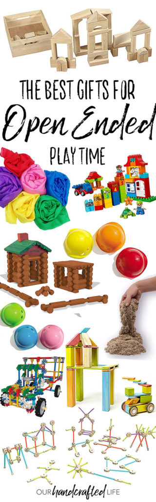 The Best Gift Ideas for Open Ended Play for Kids - Our Handcrafted Life