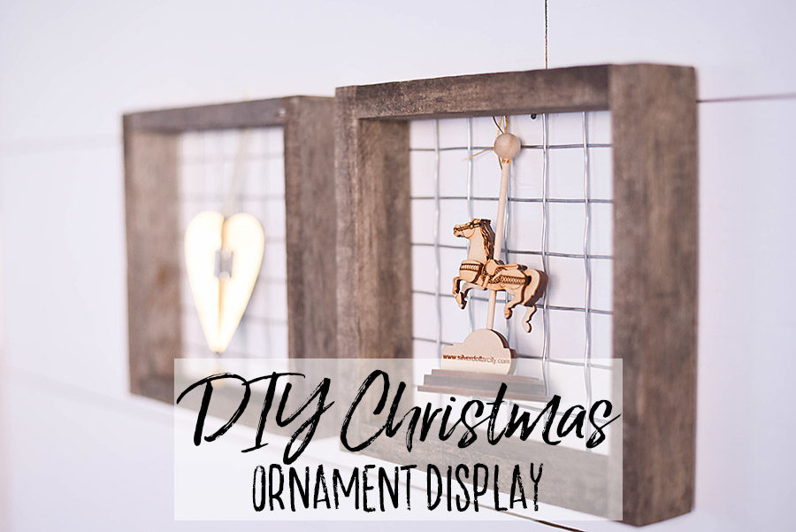 DIY Rustic Farmhouse Ornament Holders | Our Handcrafted Life