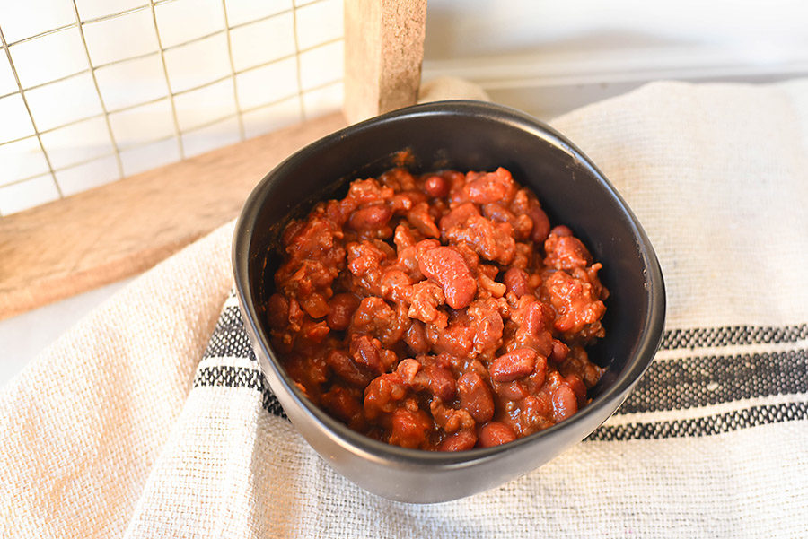 Rustic Hearty Homemade One Pot Chili | Our Handcrafted Life