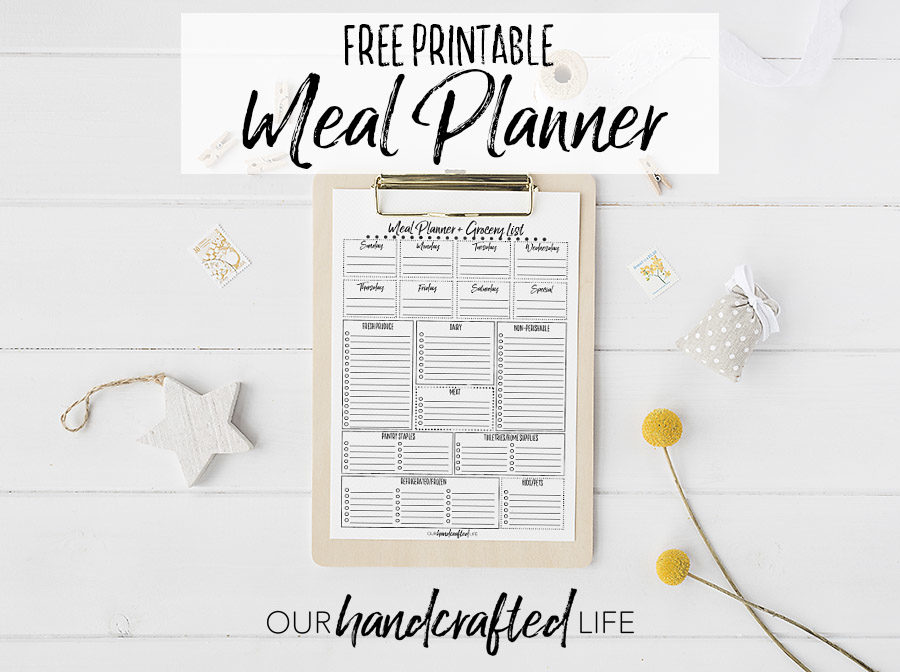 Refrigerator Organization and Meal Planning Tips (FREE Printable!)