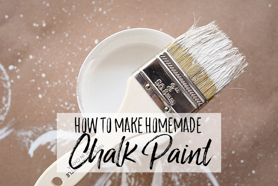 DIY Chalk Paint - Our Handcrafted Life