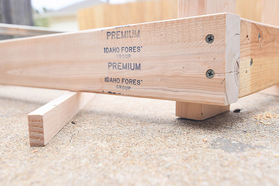 How to Make an Outdoor Storage Bench - Our Handcrafted Life