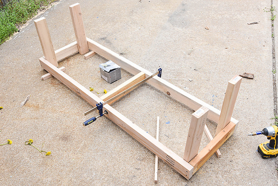 How to Make an Outdoor Storage Bench - Our Handcrafted Life