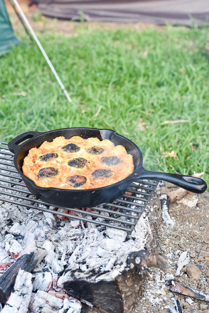 Campfire Breakfast Pizza - Our Handcrafted Life