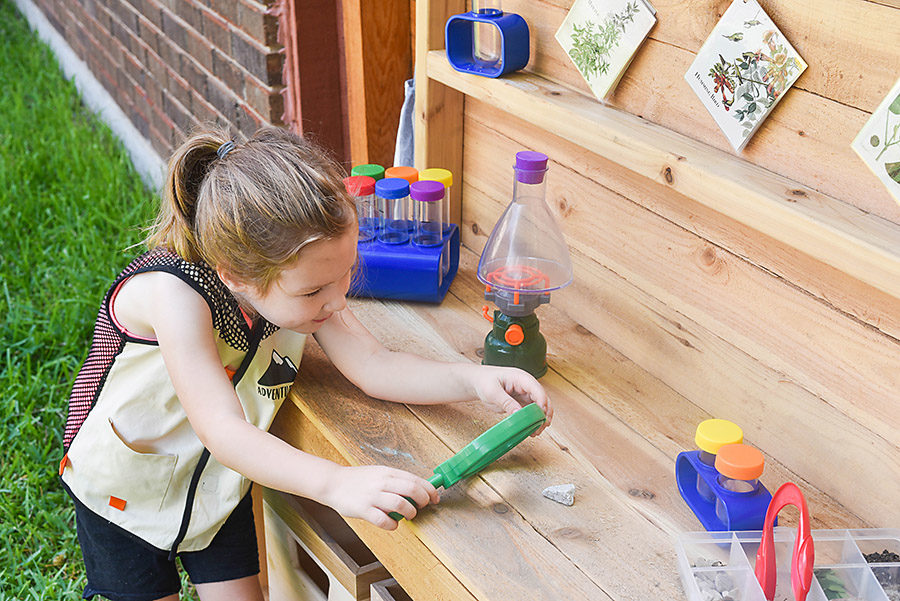 Outdoor STEM Station Outdoor Science Discovery Center - Our Handcrafted Life