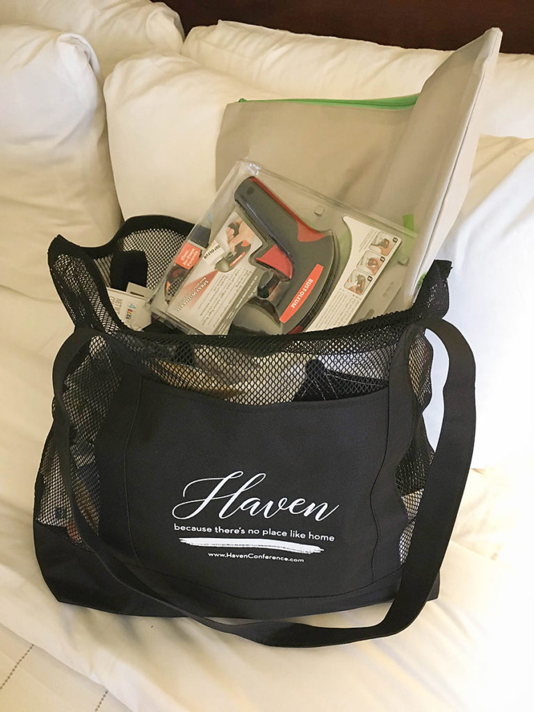 Haven Swag Bag - Haven Conference 2018 - Our Handcrafted Life