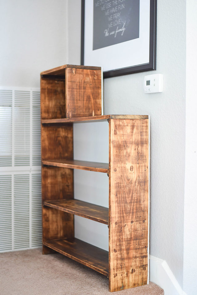Before and After: How to Refurbish an Old Bookcase - Our Handcrafted Life