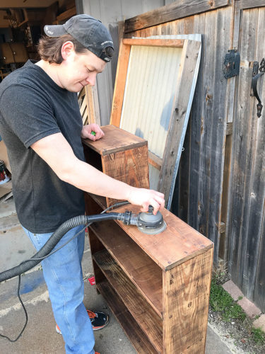 Before and After: How to Refurbish an Old Bookcase - Our Handcrafted Life
