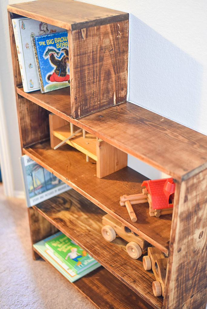 Refinishing a Bookshelf - Our Handcrafted Life