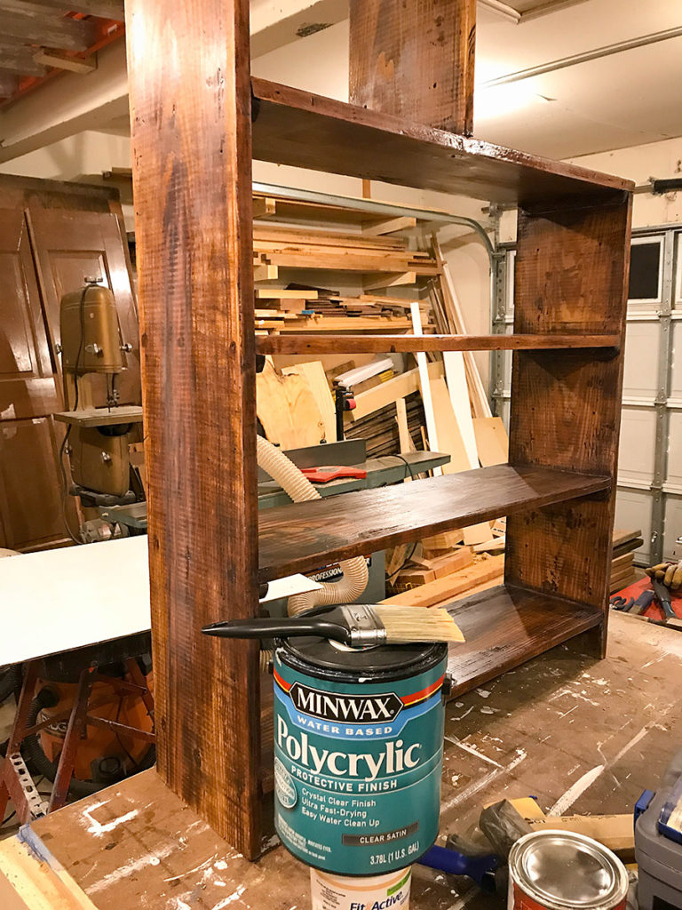 How to Refurbish an Old Bookcase - Our Handcrafted Life