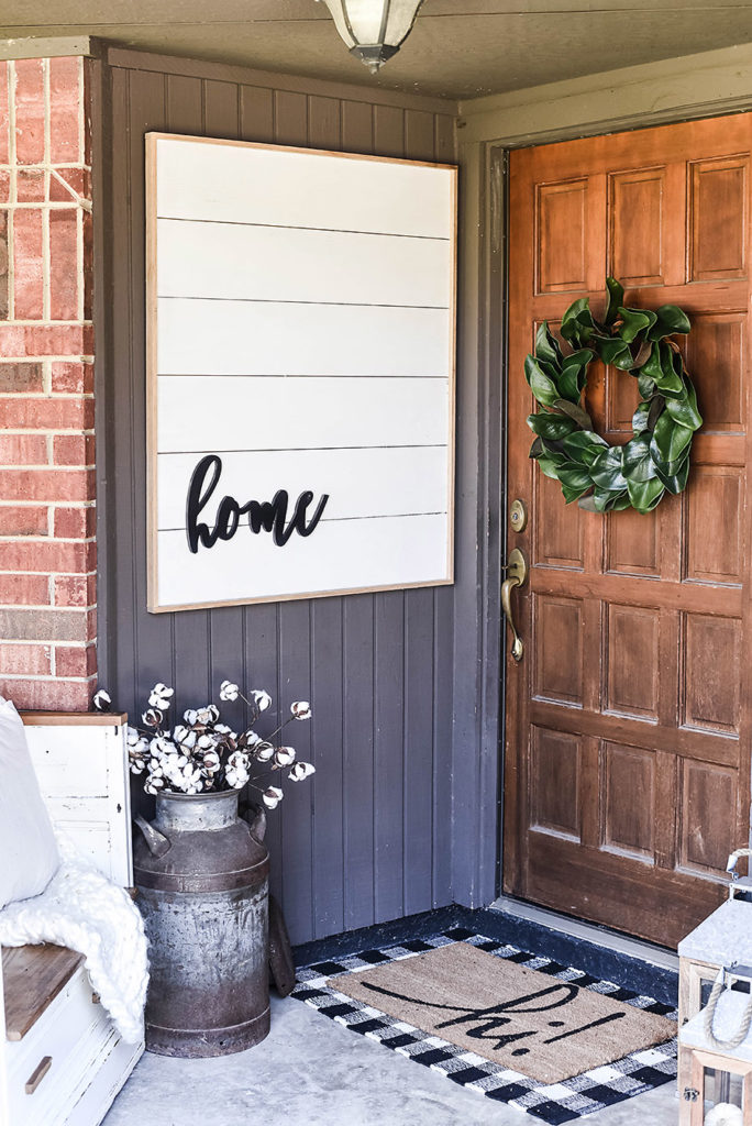 How to Create a Neutral Fall Front Porch Style - Our Handcrafted Life