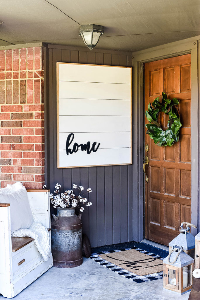 How to Create a Neutral Fall Front Porch Style - Our Handcrafted Life