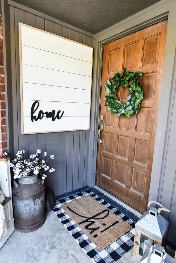 How to Create a Neutral Fall Front Porch Style - Our Handcrafted Life