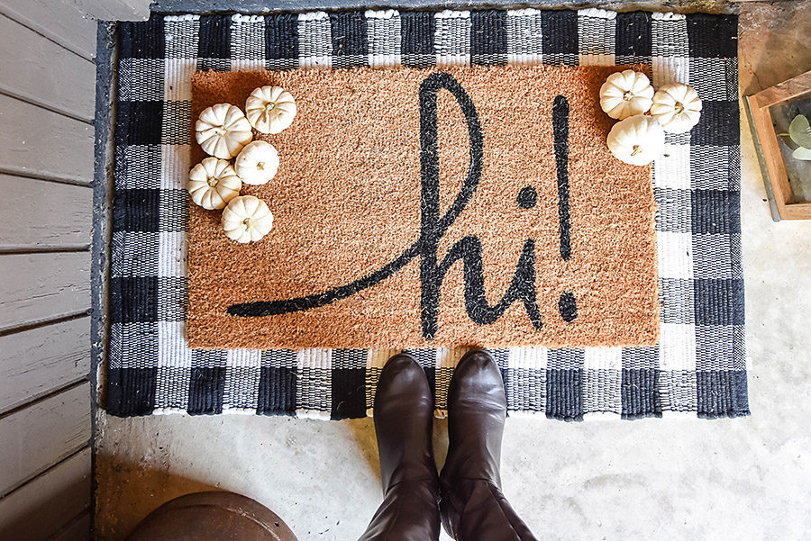 How to Create a Neutral Fall Front Porch Style - Our Handcrafted Life