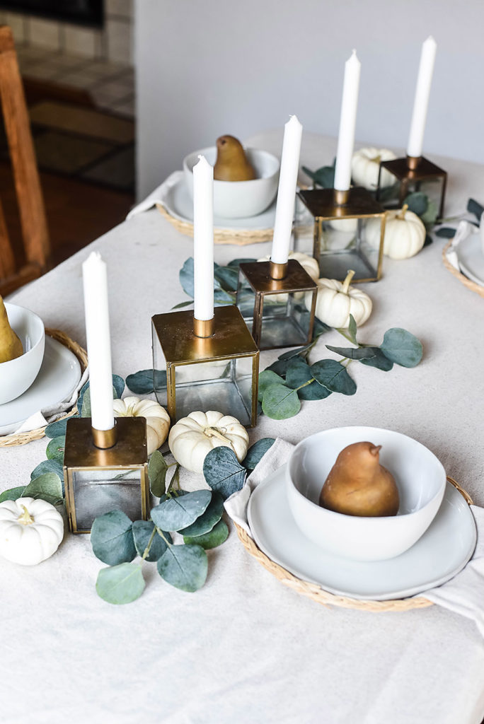 Casual and Neutral Fall Table Style - Our Handcrafted Life