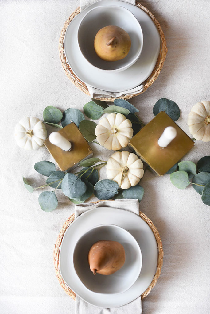 Casual and Neutral Fall Table Style - Our Handcrafted Life