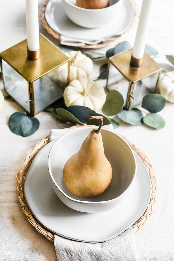 How to Create a Neutral Fall Table Style - Our Handcrafted Life