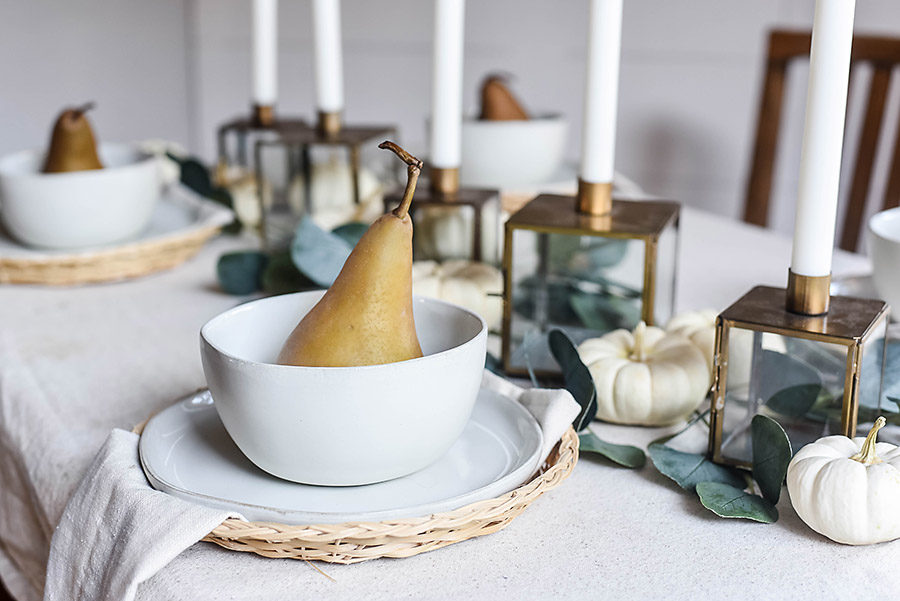 How to Create a Neutral Fall Table Style - Our Handcrafted Life