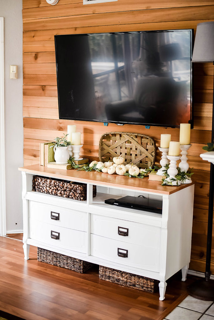 How to Turn a Dresser into a TV Stand - Our Handcrafted Life