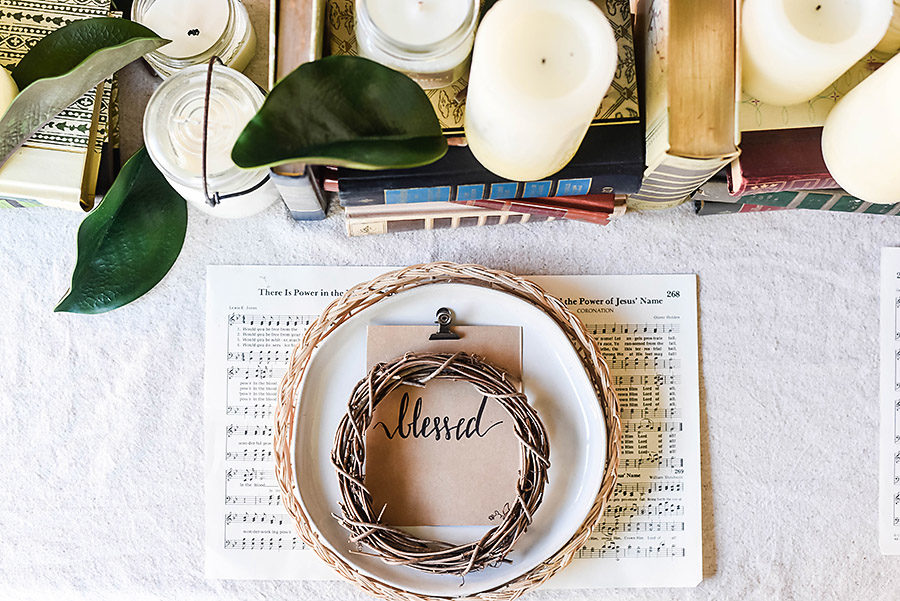 Thanksgiving Tablescape Style - Our Handcrafted Life