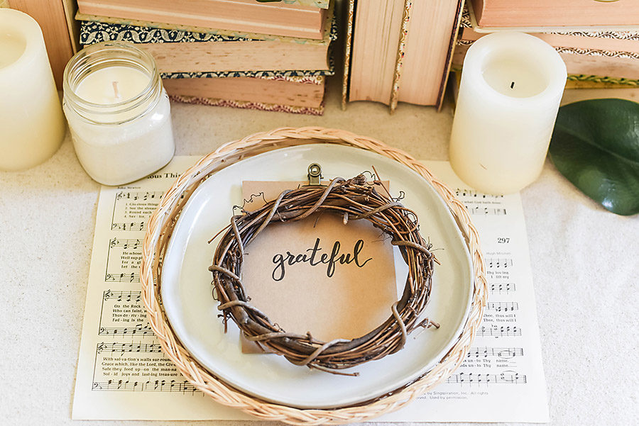 Thanksgiving Tablescape Style - Our Handcrafted Life