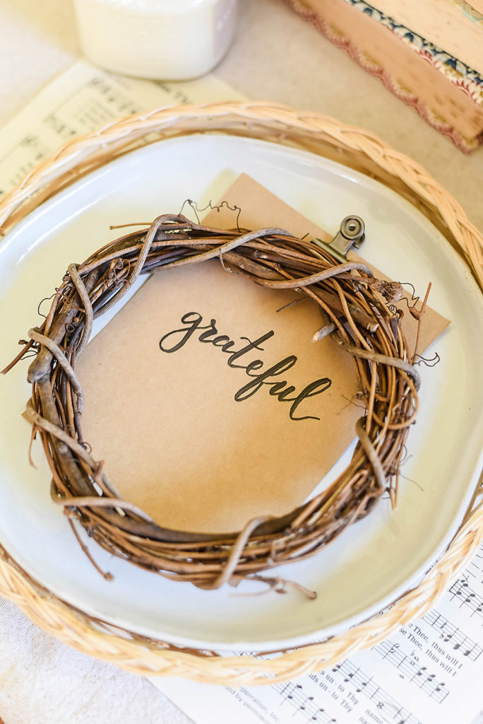 Thanksgiving Tablescape Style - Our Handcrafted Life