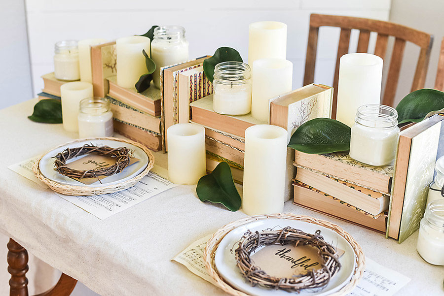 Thanksgiving Tablescape Style - Our Handcrafted Life