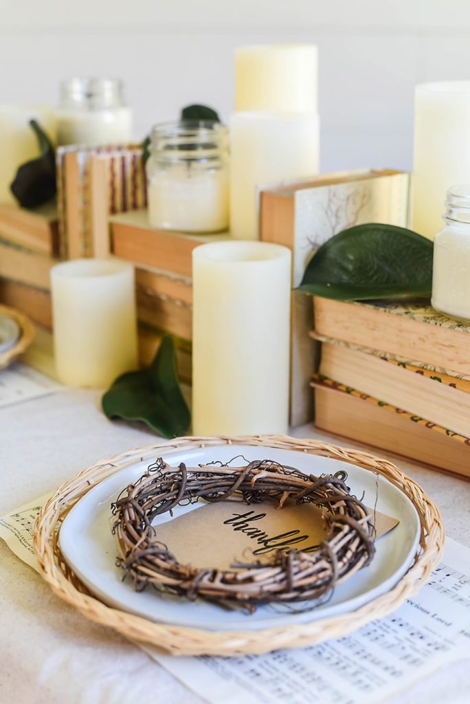 Thanksgiving Tablescape Style - Our Handcrafted Life