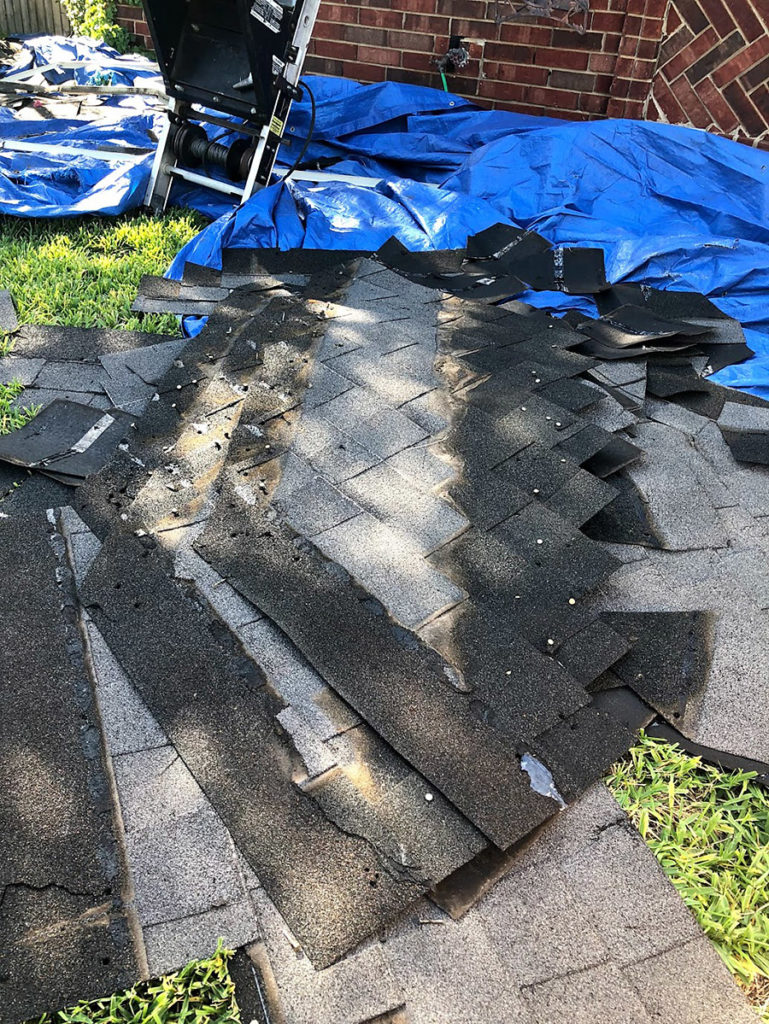 Debris - Replacing the Roof - Our Handcrafted Life