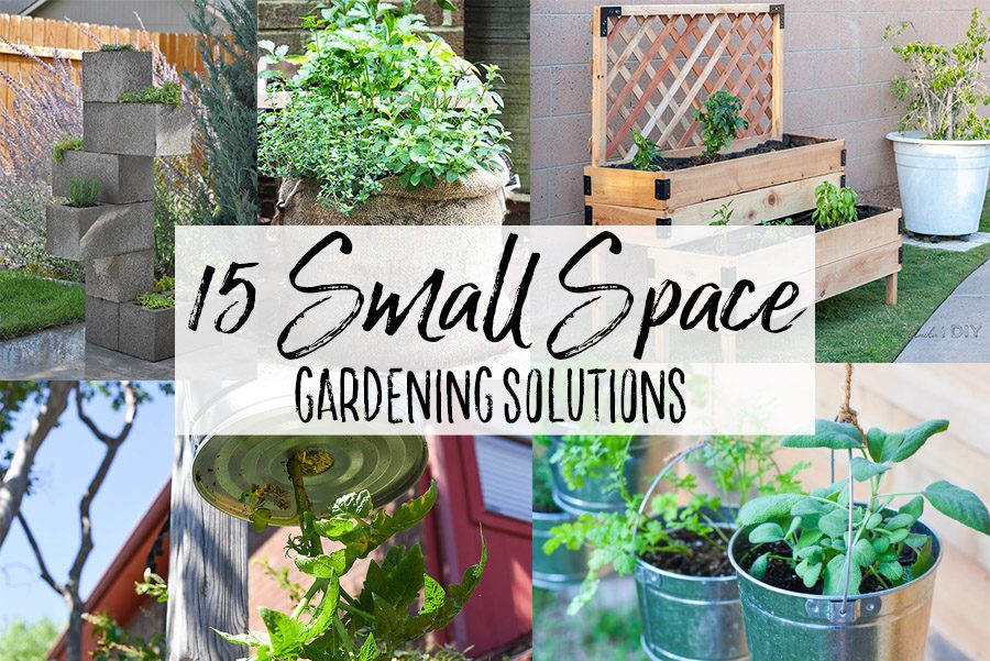 15 Small Space Gardening Solutions - Our Handcrafted Life