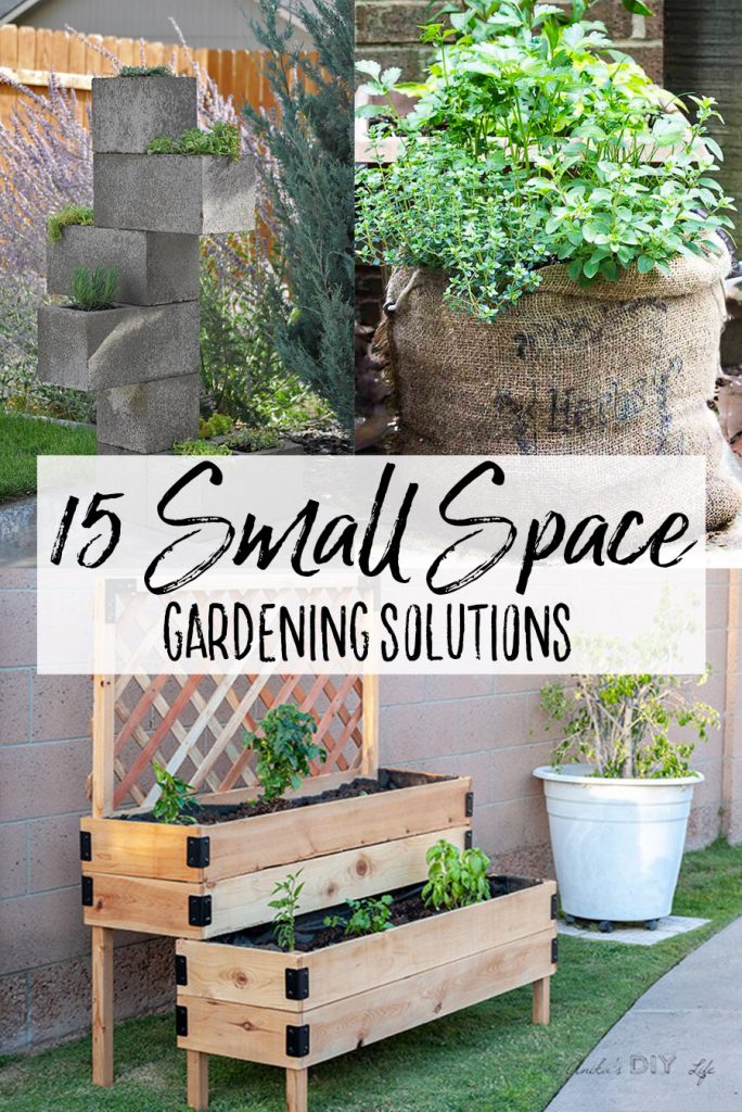 15 Small Space Gardening Solutions - Our Handcrafted Life