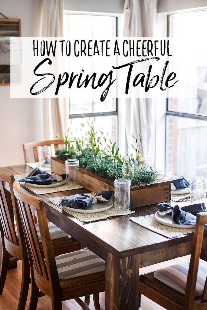 How to Create a Cheerful Spring Table Setting Our Handcrafted Life