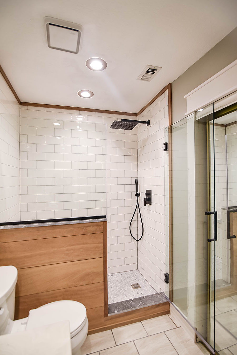 Walk-in showers replacing baths in many remodels