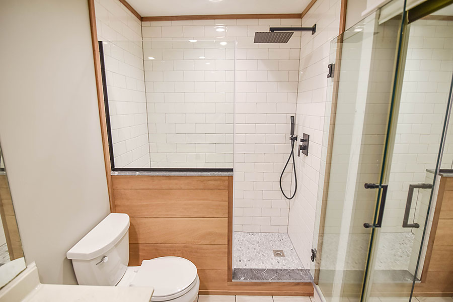 Master Bathroom Renovation Converting, Turn Your Bathtub Into A Walk In Shower