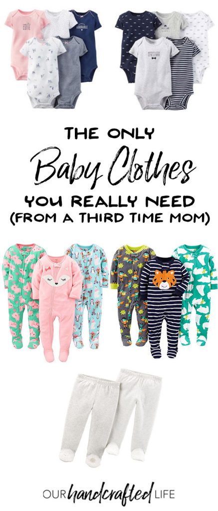 The Only Baby Clothes You Really Need - Our Handcrafted Life