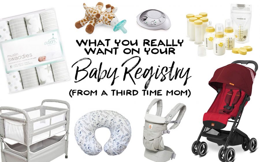 What Your Really Need on Your Baby Registry - From a Third Time Mom - Our Handcrafted Life