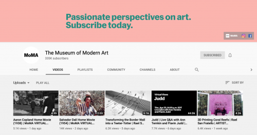 The Best Educational YouTube Channels - MoMA