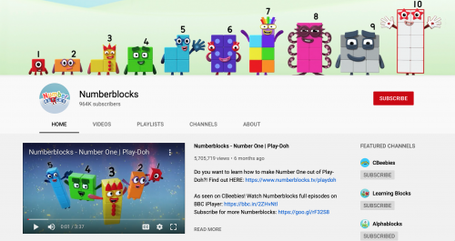 The Best Educational YouTube Channels - Numberblocks