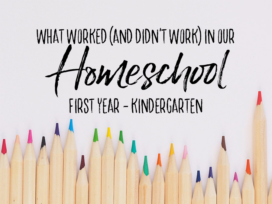 What Worked in Our First Year of Homeschool Header